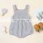 Baby Bodysuits Fashion Color Newborns Girl Knitted Clothes Cotton Boys Romper Sleeveless Infant Pocket Toddler Kids Jumpsuits