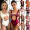 Women Summer Sexy One-piece Bikini Set Swimwear Swimsuit Hollow Backless Beachwear