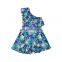 Mom and daughter dress Leaf Print One Shoulder Mini Dress Mother Daughter Dresses Mother and daughter clothes Family Look