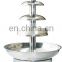 electric 5 tier chocolate fountain commercial chocolate fountain kiosk chocolate fountain stand machine