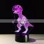 3D LED Night Light Acrylic Lamp illusion Lamp Dinosaur