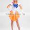 2016 wholesale adult cosplay sexy sailor moon costume for sailor mar 487 orange sailor moon costume