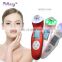 Portable Home Use 3MHz Ultrasonic Galvanic Photon skin Rejuvenation wrinkle removal facial massage machine