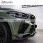 Factory price X5 M F95 pp material body kit for F95 front lip side skirt rear diffuser auto car parts X5 M F95