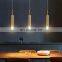 Tonghua Linear Pendant Light Metal Gold Pendant Lamp Modern Chandelier For Living Room