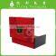 Sale! Fashion Red and White PU Leather Surface Gift Packaging Box