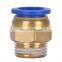 PC Type 4MM 6MM 8MM 10MM 12MM Plastic Pneumatic Tube Hose Connector Straight Air Hose Pipe Fitting