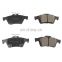 car spare parts auto ceramic front brake pad set D1564 for Ford