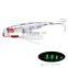 10-15-20-25-30-40-60g Luminous Long Cast Box Packaging Jig Hook  Metal Fish Japanese Micro Fishing Lure Jig