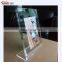 High transparency acrylic desktop photo frame plexiglass