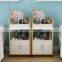 Barber Shop Tool Cabinet Salon Furniture Trolley Durable Trolley Beauty Salon Equipment Storage Salon Trolley made by metal