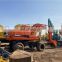 doosan wheel excavator for road construction work excavator dh150-7 dh150 dh150w-7