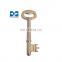 Factory Direct Sale silca key blanks Luxury Zinc Alloy Keys Blank For Door Lockset stocks are on sale