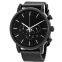 Black Chronograph Watch