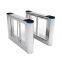 Swing gate touchless turnstile/optical swing barrier turnstile/ electric swing turnstile
