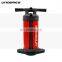 HP6 Red Premium Triple Action Inflate Deflate Aluminum Shaft Hand Pump For Inflatable ISUP Board kayaks Boats Tents