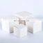 Custom size logo printing disposable kraft paper takeaway carton cake box paper lunch box