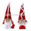 Christmas Faceless Gnome Santa Xmas Tree Hanging Ornament Doll Decoration For Home Pendant Gifts Drop Xmas Ornaments Party