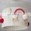 Hot Selling Baby Girl Nursery Room Rainbow Macrame Lampshade Ceiling Light