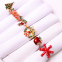 Delicate Letter Merry Christmas Table Decors for Holiday Wedding Banquet Birthday Diamonds Napkin Ring