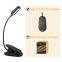 Clip on Foldable Smart Rechargeable Amber No Blu-ray Reading Led Book Light