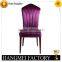 metal frame purple luxury dining chair for living room