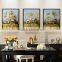 heavy texure Decoration canvas artwork picture Flower framed Painting