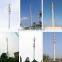 Heavy duty telescoping telecommunication antenna tower mast in shelter and mobile shelter antenna tower