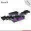 Small Professional Elegant Design Purple Portable Cosmetic makeup display Case beauty train box