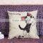 2015 China factory direct supply new design 100% cotton super soft high quality lovely the cat pillow