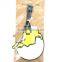 2016 New design lazy egg yolk pvc luggage tag