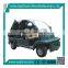 electric pickup truck with rear hydraulic lifting cargo box