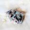 Fashion Earrings, Colorful Zircon Flower Earrings, PES-A005