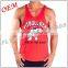 Mens full print sleeveless muscle apparel sports vest