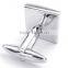 Classic Stainless Steel Cufflinks for Men