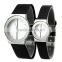 Guangzhou YB watch current stainless steel case leahter band best couple watch