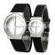Stainless Steel Water Resistant Leather Band Couple Factory Watch