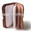business name card case genuine leather card holder with elastic band