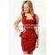 Womens Elegant Formal Office Business Dress Peplum Bodycon Pencil Sheath Dresses