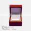 High matt lacquer jewelry wooden ring boxes