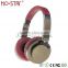 Shenzhen factory price foldable headband noise cancelling headphone with metallic coated