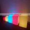 PE plastic fasion colorful cool ice led cube, bar decocartion led ice cube