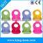 Kids cute silicone bibs waterproof bibs baby product baby lunch bibs baby bib manufacturer