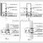 Point fixing curtain wall / Spider curtain wall