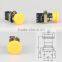 CE certificate colorful metal mushroom low voltage push button switch                        
                                                                                Supplier's Choice