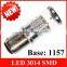 HOT SELLING guang zhou auto parts CAR ACCESSORIES 12v SIGNAL LIGHT 3014 SMD bay15d 1157 1156 S25 fog light for rv vovo