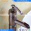 Beelee Antique copper Bathroom Brass Single Handle Faucet Sink Tap