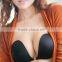 Sexy Young Ladies Sexy Black Piped Sponge Bra Sexy Girl Wear Wireless Nipple Bra