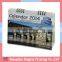 Different shape full colour printing calendar design desk calendar