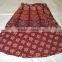 indian printed long skirts wholesale wrape round